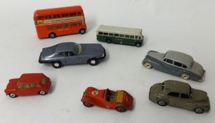 A Dinky Supertoys No 918, Guy Van, Ever Ready, boxed, also 7 other general diecast models