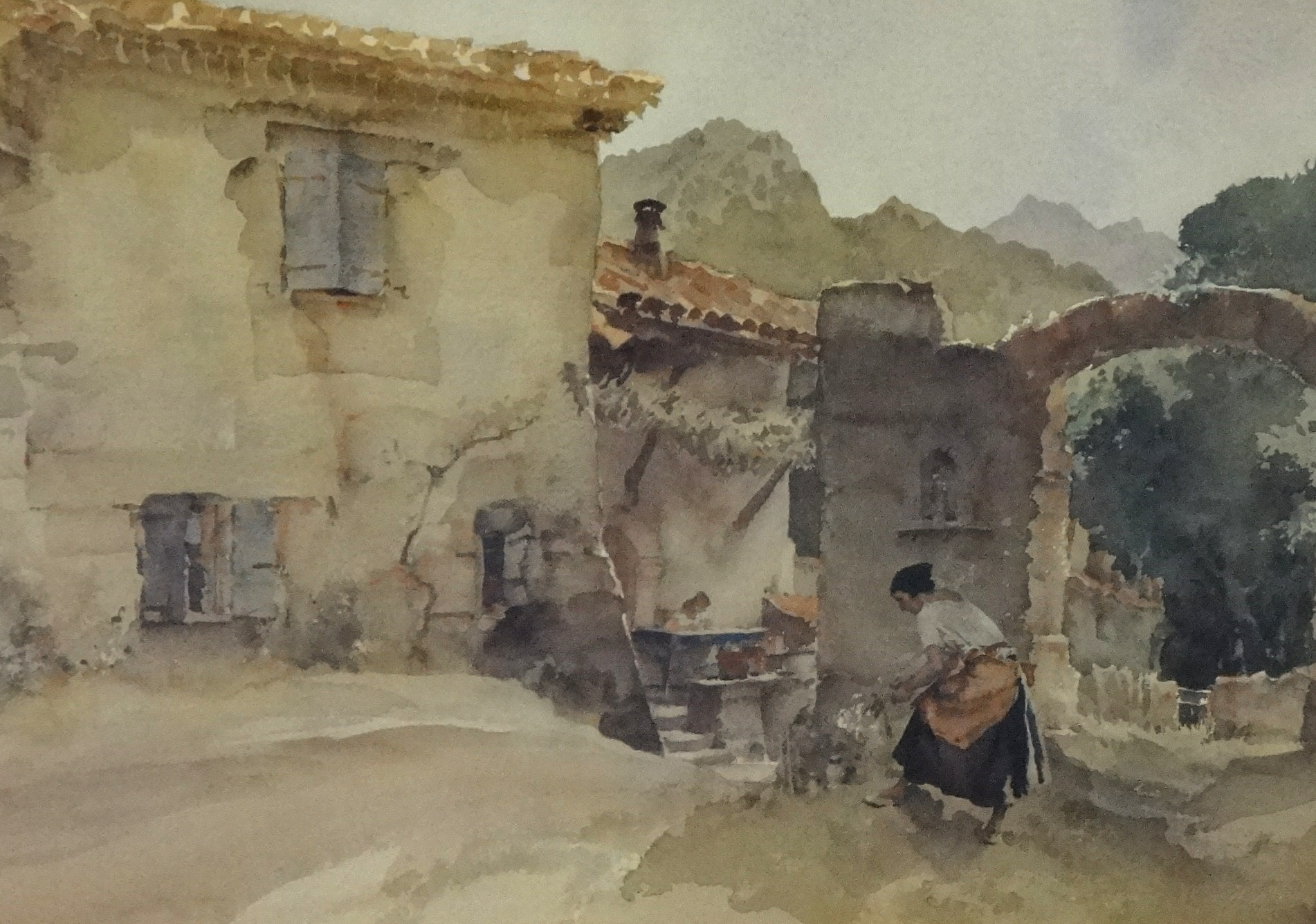 After WILLIAM RUSSELL FLINT a print 25cm x 34cm