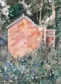 CHRIS DEAKIN 'The Summer House at Mount Edgecombe' watercolour, 35cm x 26cm