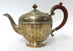 A 20th century silver teapot, 15.67 oz.