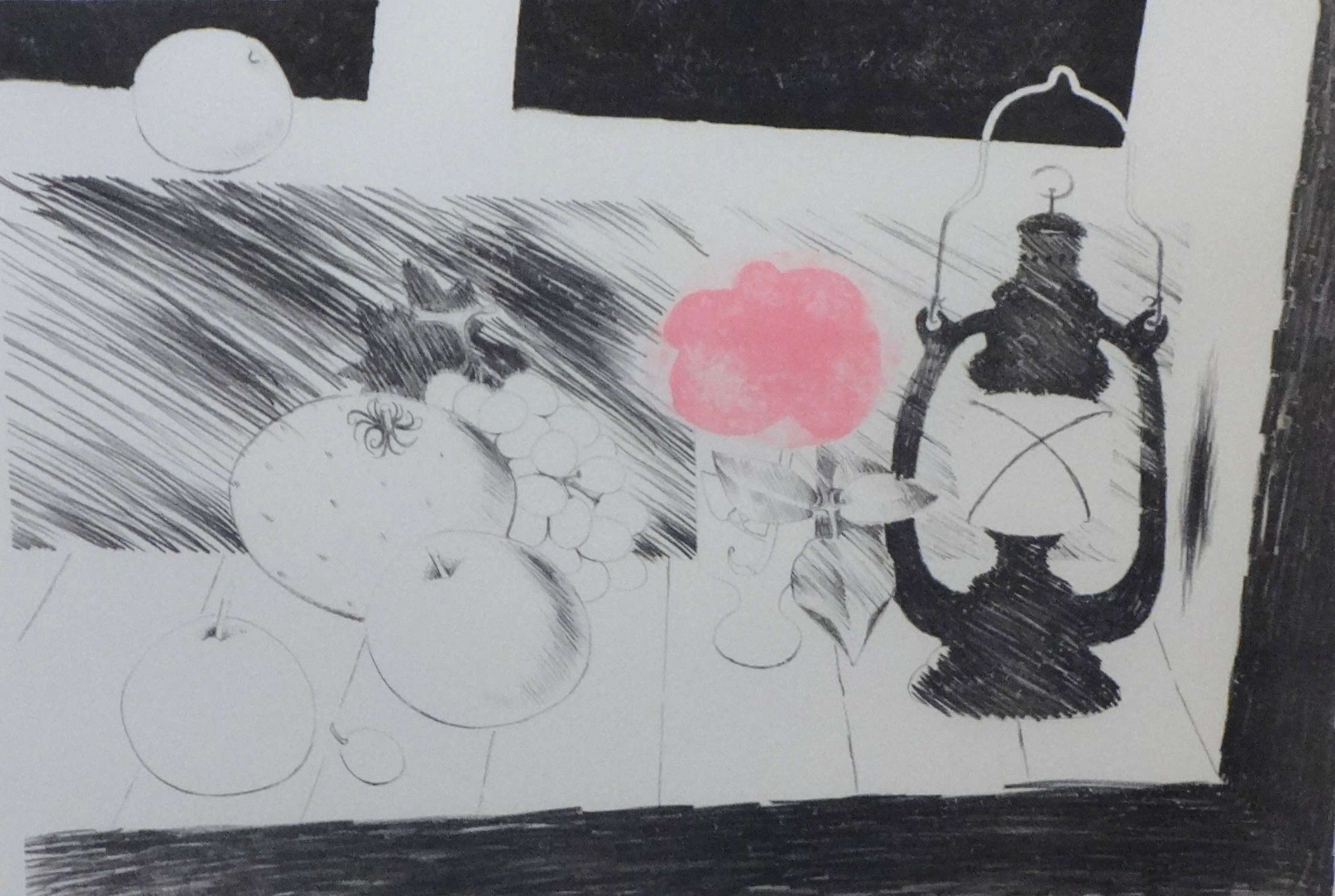 MARY FEDDEN (1915-2012) 'Lamplight' signed limited edition lithograph 21/70, 47cm x 63cm, Archeus
