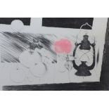 MARY FEDDEN (1915-2012) 'Lamplight' signed limited edition lithograph 21/70, 47cm x 63cm, Archeus