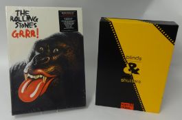 ROLLING STONES COLLECTION an unopened Rolling Stones 'GRR' deluxe edition set also 'Blinds and