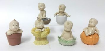Six Nao baby figures