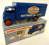 A Dinky Supertoys No 918, Guy Van, Ever Ready, boxed, also other general diecast models