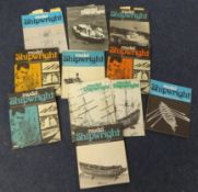 Collection of Model Shipwright Magazines, books on shipping, album of coloured photographs including