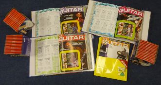 ROLLING STONES COLLECTION of 'Play Guitar' CD's , albums and instruction manuals
