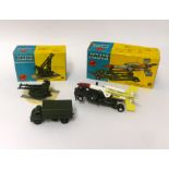 Corgi Toys Major model 1116 Launcher, model 1109 Bristol Bloodhound Guided Missile on Trolley and