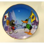 A collection of Limited Edition Warner Brothers & Looney Tunes numbered collectors edition plates,