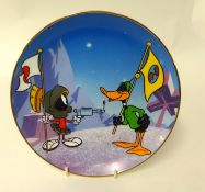 A collection of Limited Edition Warner Brothers & Looney Tunes numbered collectors edition plates,