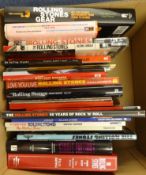 ROLLING STONES COLLECTION of Books, (approx 20)