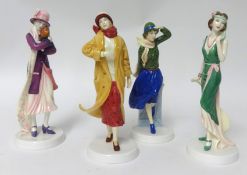 Four Royal Doulton figures Pretty Ladies Edition 2006 'Julia , Phillipa, Ruth and Theresa'