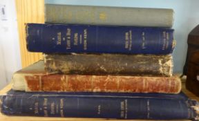 Five books including Dixon Kemp 'Manual of Yacht and Boat Sailing', interesting early 19th century