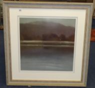 ROBERT LENKIEWICZ (1941-2002) 'Silver Lake', signed limited edition lithograph number 81 of 475,