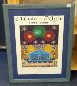 BRIAN POLLARD signed limited edition poster number 398 of 2,000 'Music of the Night'.