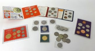 Collection of various general coins.