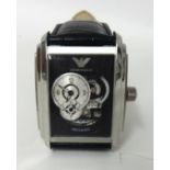 Emporio Armani. New/Old stock, a stainless steel gentlemans Wristwatch, model AR-4228