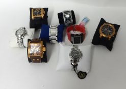 Dolce & Gabbana. New/Old stock, a stainless steel ladies Wristwatch, seven other Wristwatches and