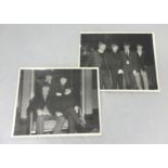 Beatles 1962 Plymouth Visit to ABC Theatre Royal b/w original photograph and another (2).