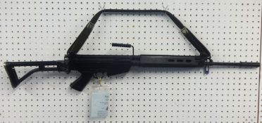 FN FAL Para folding stock magazine auto rifle , Argentinian made, Falklands 1982