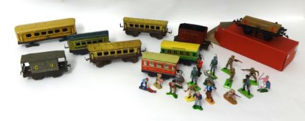 Quantity of model railway, Thomas The Tank, coach kits, tinplate O gauge, accessories and other