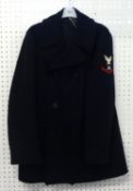 An American Navy 1970s Pea Coat
