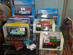 Collection of diecast models including Corgi, Vanguards and Oxford (13)