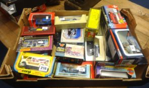 Twenty boxed items by Corgi and Matchbox and Solido