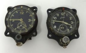 Two Messerschmitt Clocks.