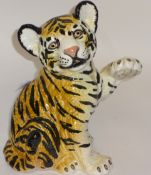A modern ceramic figure  'Tiger'.
