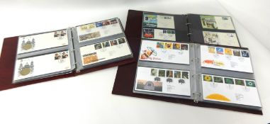 Collection of First Day covers approximately 200 in three albums.