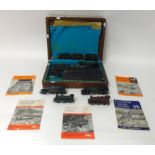 Quantity of model railway accessories, rolling stock including boxed Airfix models.