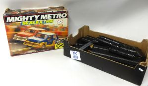 Collection of Scalextric including 'Mighty Metro' boxed set.