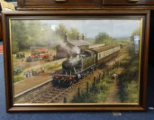 After DON BRECON print 'Great Western Steam Train'.