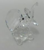 Swarovski Disney Dumbo (silver crystal), cased.