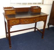 A mahogany Ladies writing desk fitted.