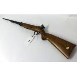 A Webley Mark III air rifle, .177 with Parker Hale Diopeter sights (super target configuration) with