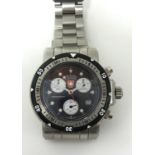 cx Swiss Military Watch; a stainless steel SW1 chronograph limited edition quartz gentlemans