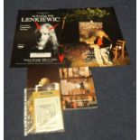 Mixed lot of memorabilia including landscape posters, other memorabilia t/w booklet of Lenkiewicz