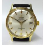 Omega Constellation; a  gilt metal date automatic gentlemans wristwatch, case 168.005, cal 564,