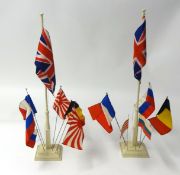 Two Patriotic Table Centres with original boxes.