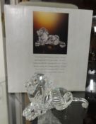 SWAROVSKI Annual Edition 1995 Inspiration Africa 'The Lion', the final edition in the series, with