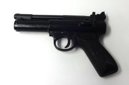 A Webley Post War air pistol, Premier MKII, circa 1970, calibre .22 with original box.