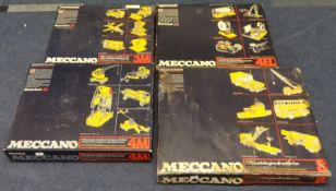 A collection of Meccano including No 8, No 4 Electrical and Motorised (8).