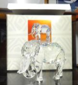 SWAROVSKI large SCS Elephant, Inspiration Africa Series 1993, with original box.
