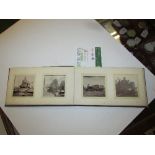 Railway interest - A Kodak photograph album of twelve leaves with interesting contents of black
