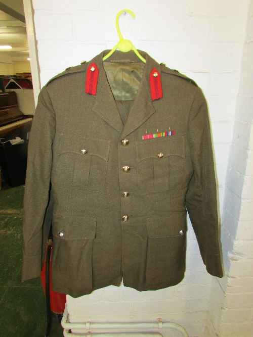 Royal Signals Mess Dress and Royal Signals Uniform No 2 by Moss Bros London