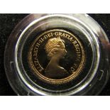 1979 sovereign in Royal Mint presentation case