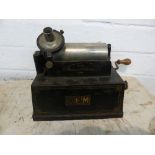 Edison GEM phonograph serial number 333297C (no horn or case, it is not known if the device is