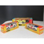 Three Corgi Toys Whizzwheels model vehicles, each boxed - 342 Lamborghini P400 Revised